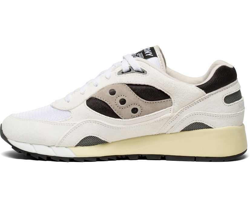 Saucony Shadow 6000 Women's Originals White / Black / Grey | Canada 065DFMN